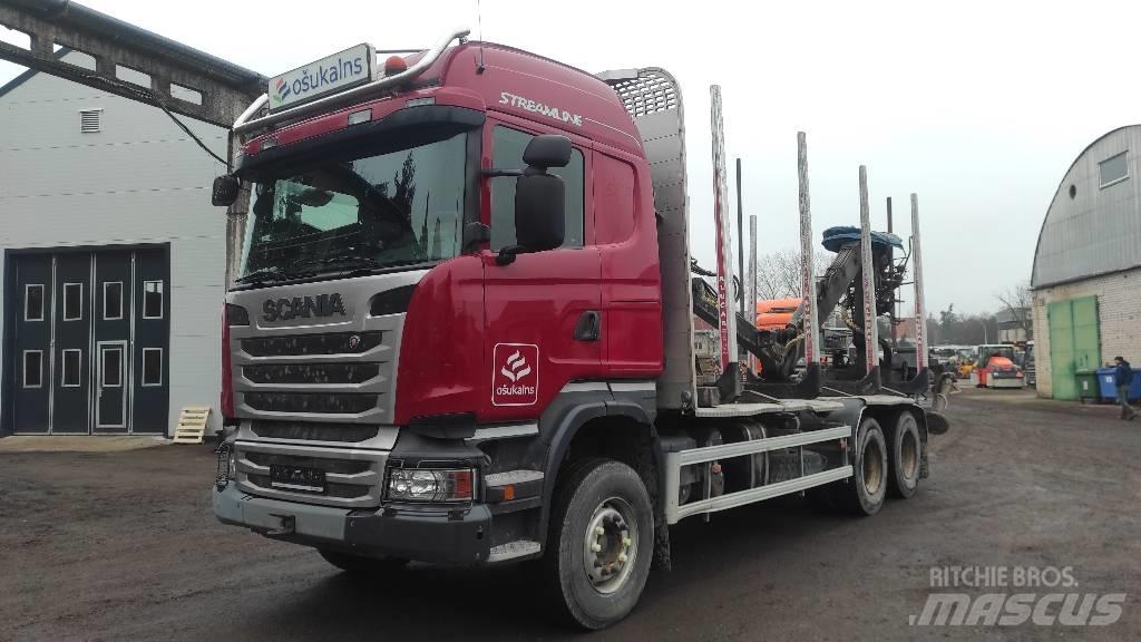 Scania R410 Camion grumier