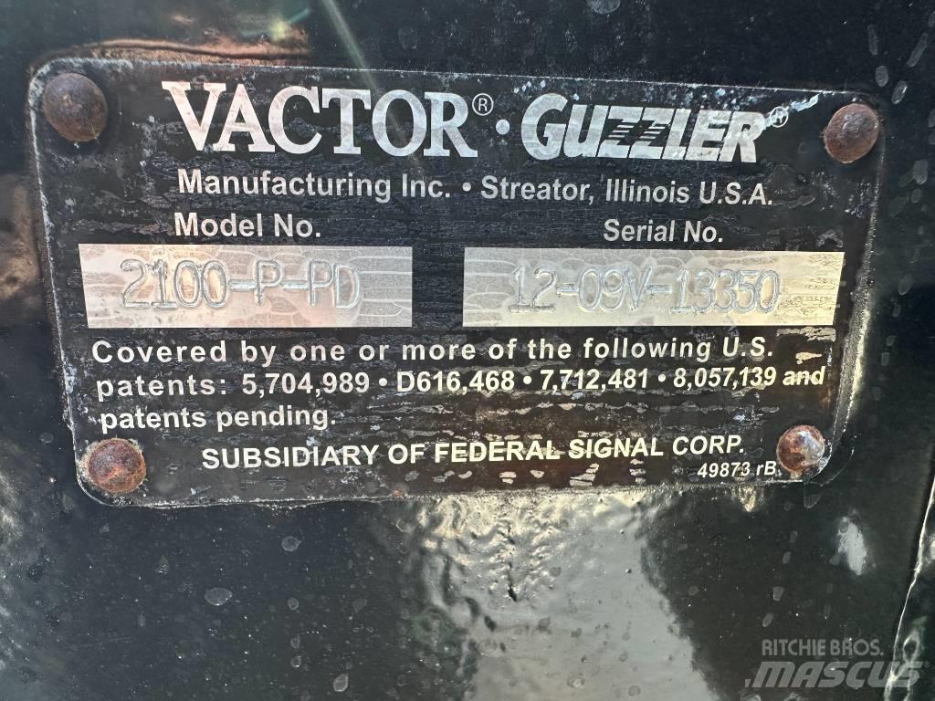 International 7500 Camion aspirateur, Hydrocureur