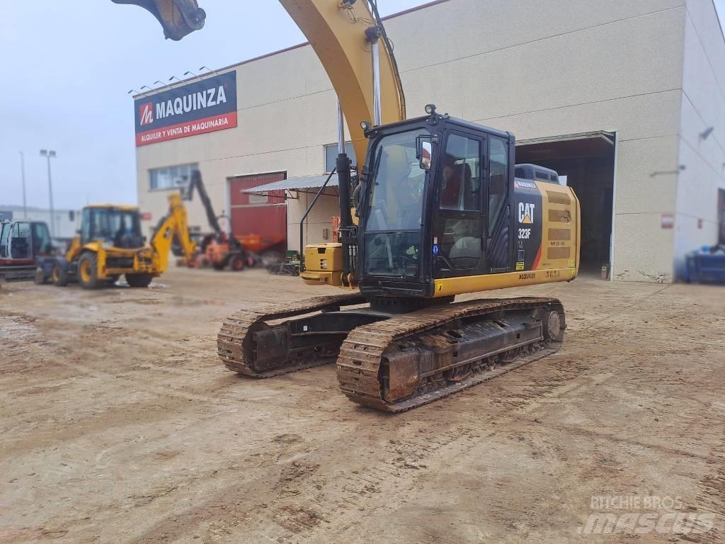 CAT 323FLN IHC Pelle sur chenilles