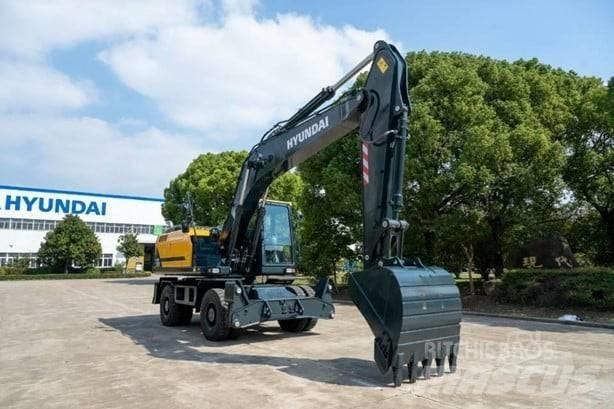 Hyundai HW 210 Pelle sur pneus