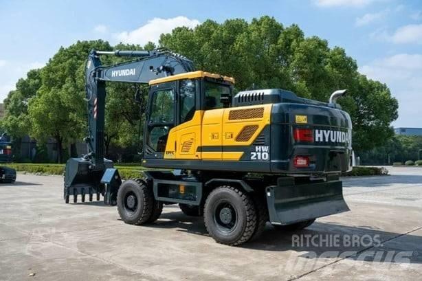 Hyundai HW 210 Pelle sur pneus