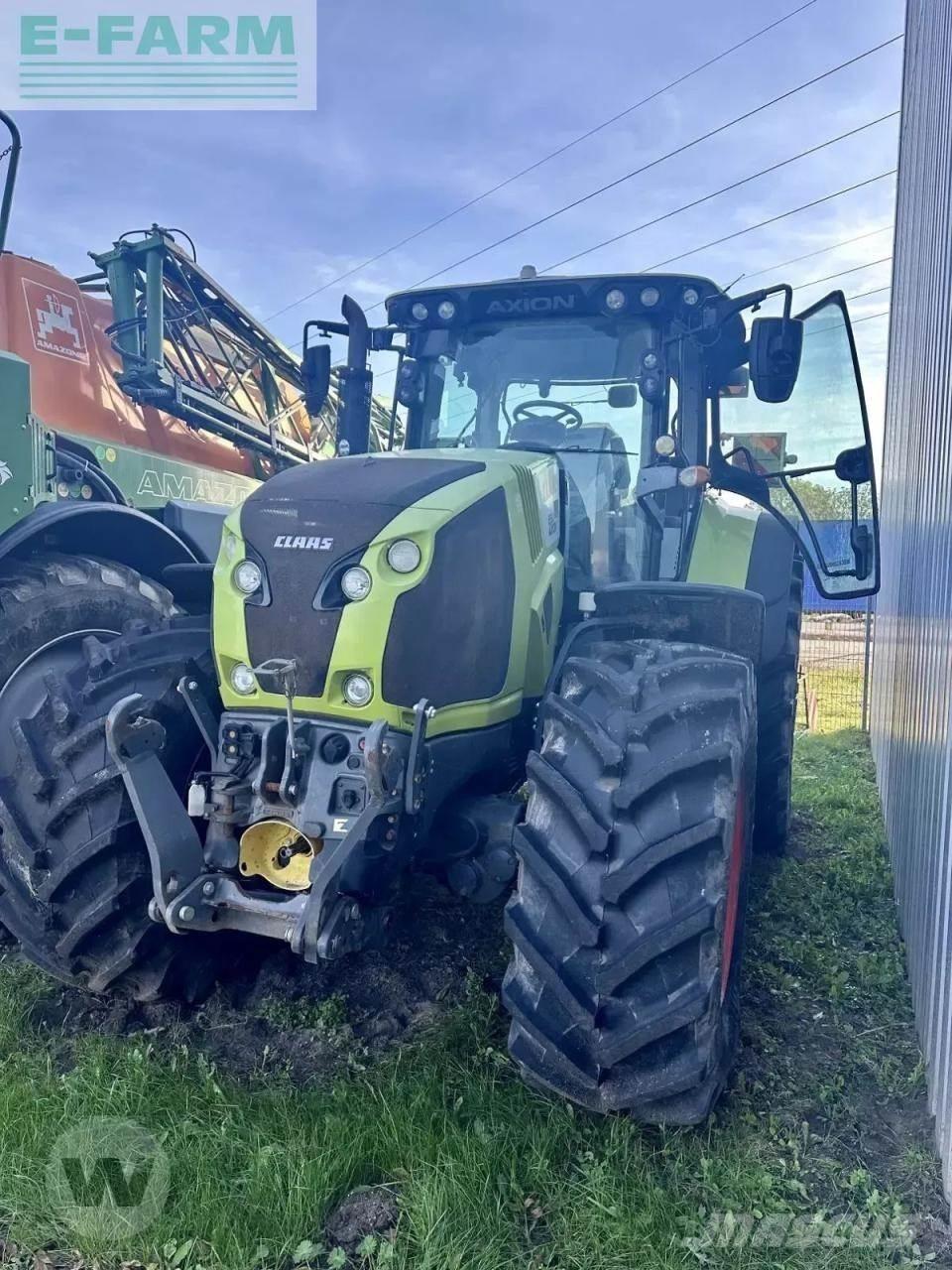 CLAAS axion 850 Tracteur