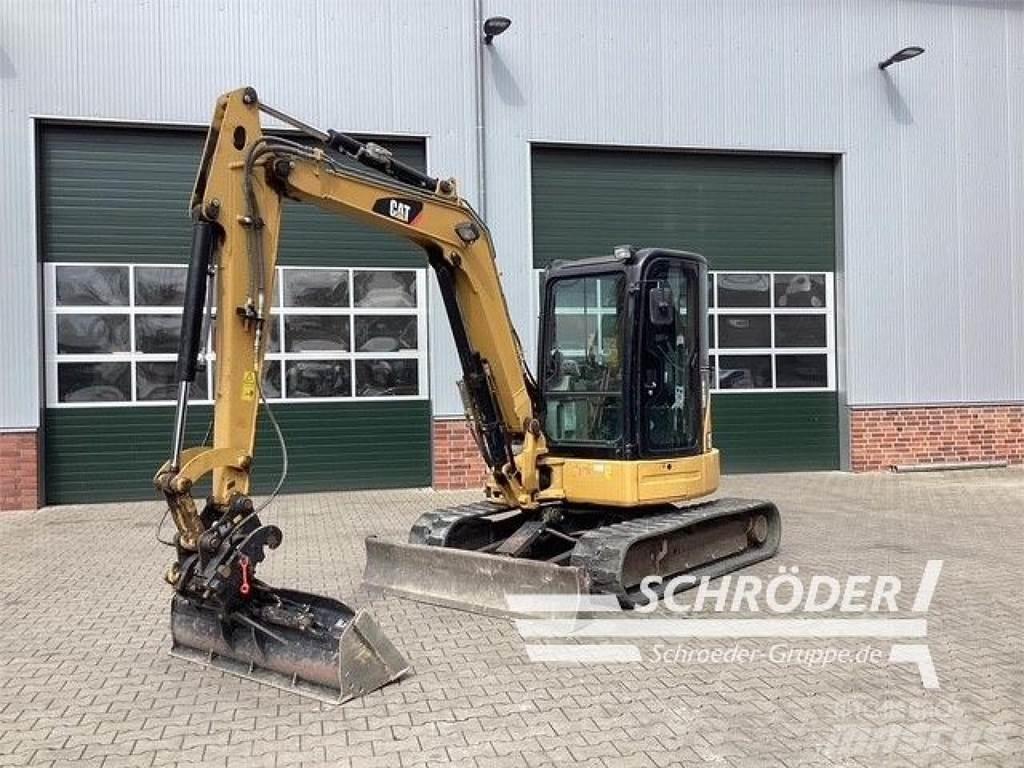 CAT 305.5 ECR Pelle sur pneus