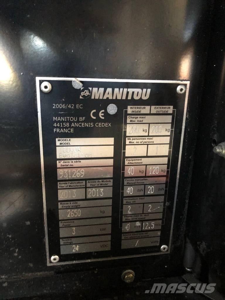 Manitou 100 VJR Nacelle ciseaux