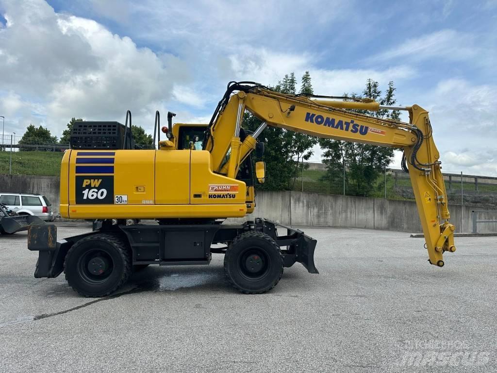 Komatsu PW 160-11EO Pelle sur pneus