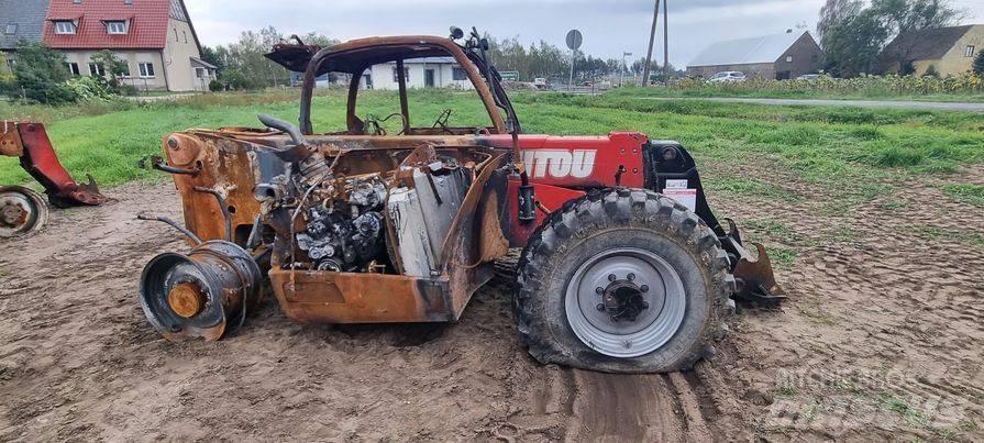 Manitou MLT 741 fork Pelle rétro arrière
