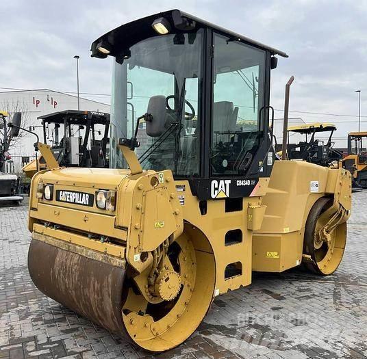 CAT CB 434D XW Rouleaux tandem