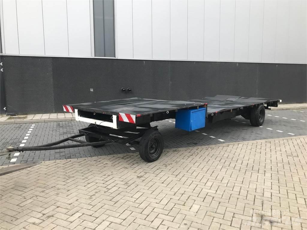  Platte wagen Remorque bétaillère