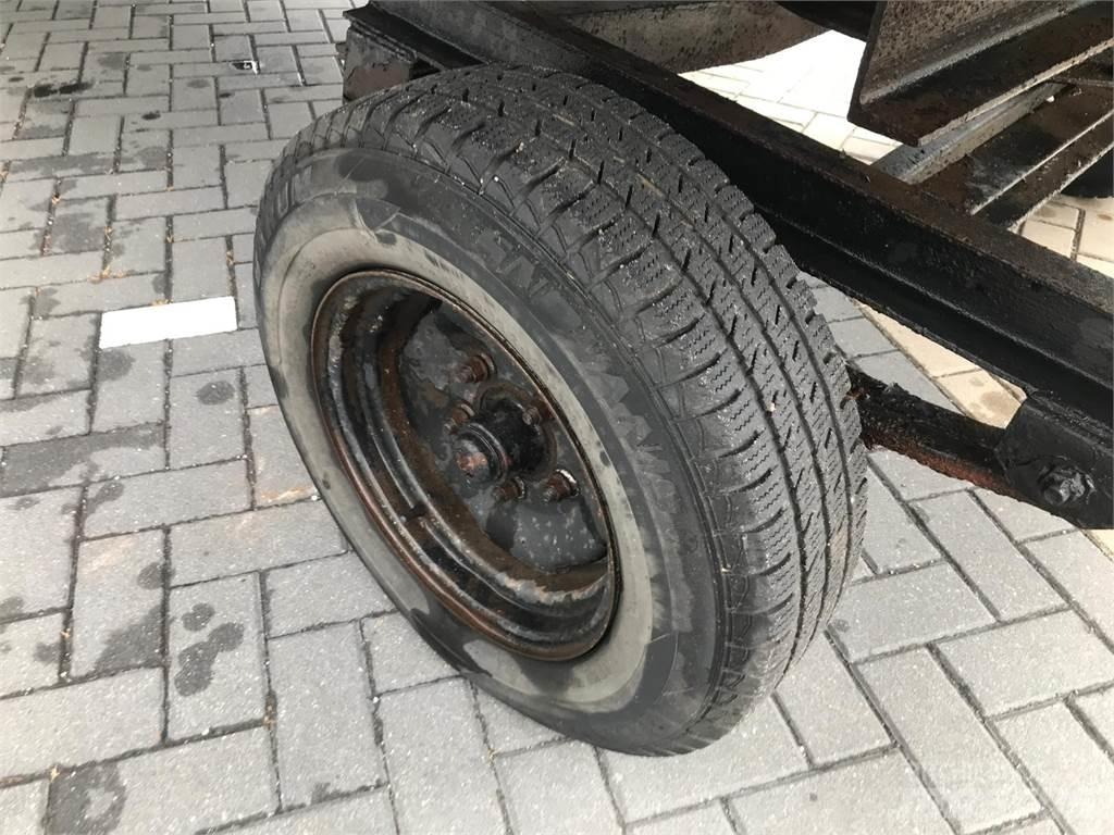  Platte wagen Remorque bétaillère