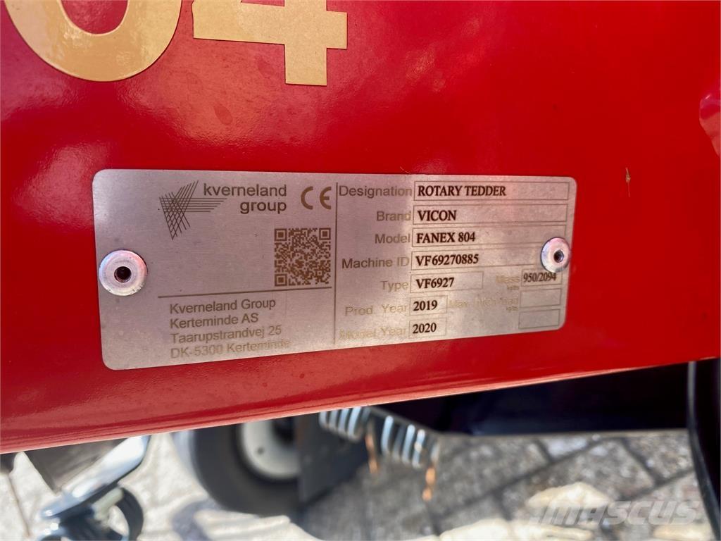 Vicon Fanex 804 Rateau faneur