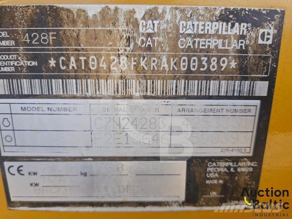 CAT 428 F Tractopelle