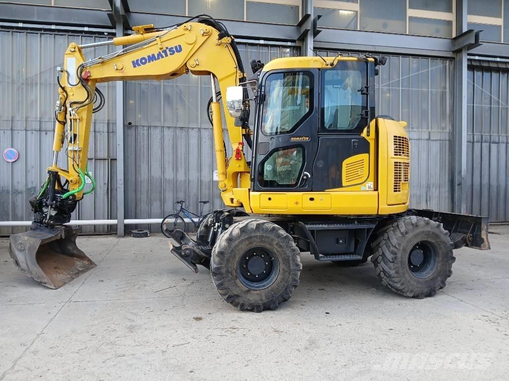 Komatsu PW 98 MR-11 Pelle sur pneus