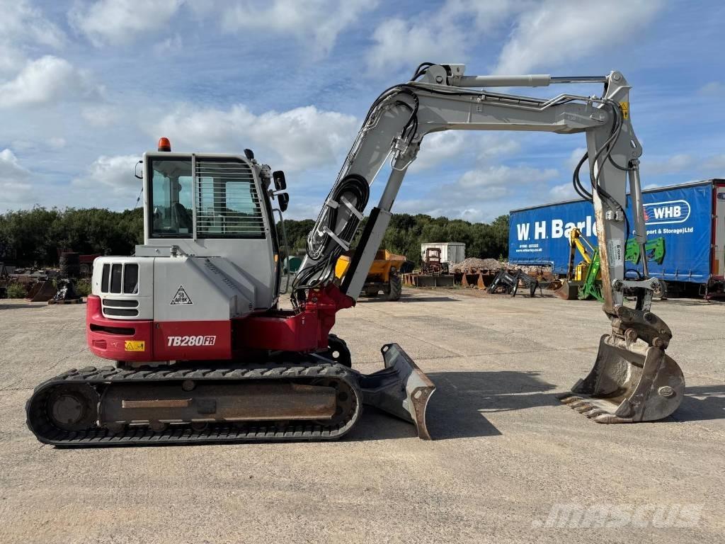 Takeuchi TB 280 FR Mini pelle < 7t