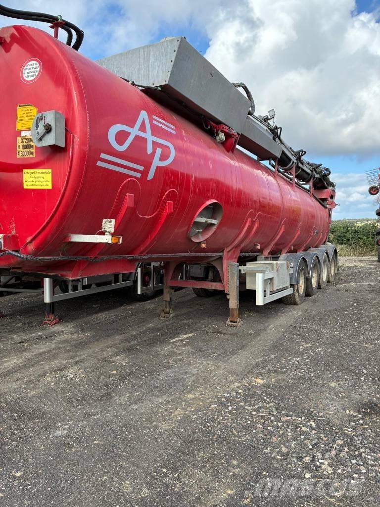 AMT AP gylletank Semi remorque citerne
