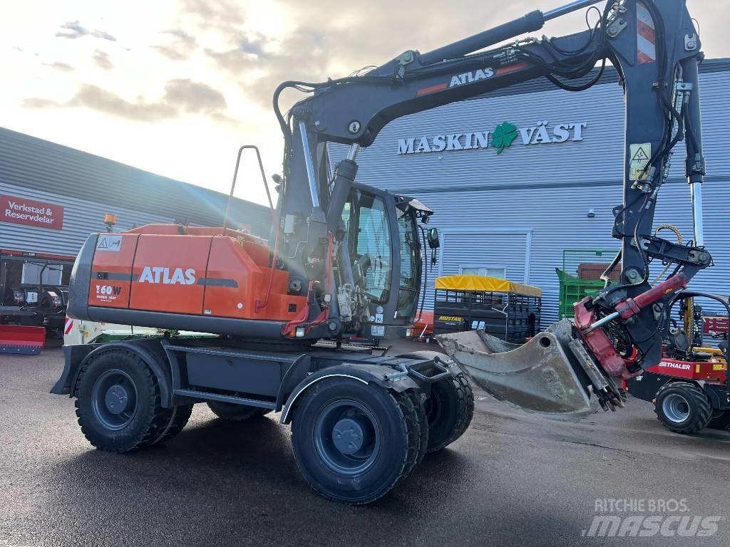 Atlas 160 W Pelle sur pneus