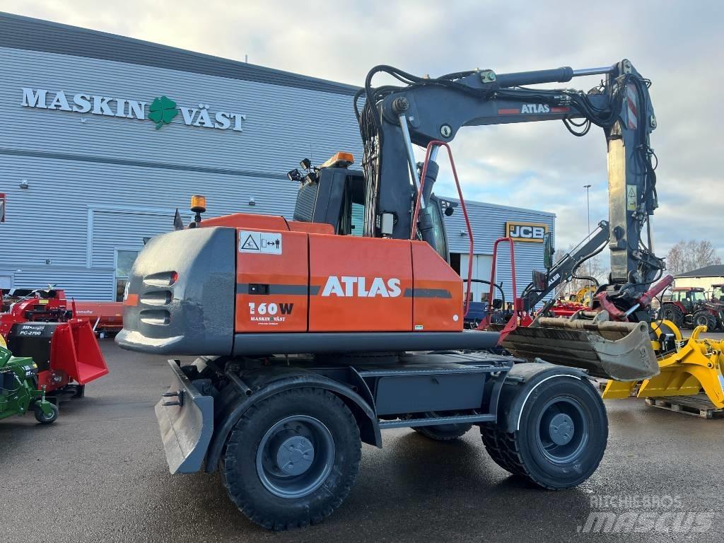 Atlas 160 W Pelle sur pneus