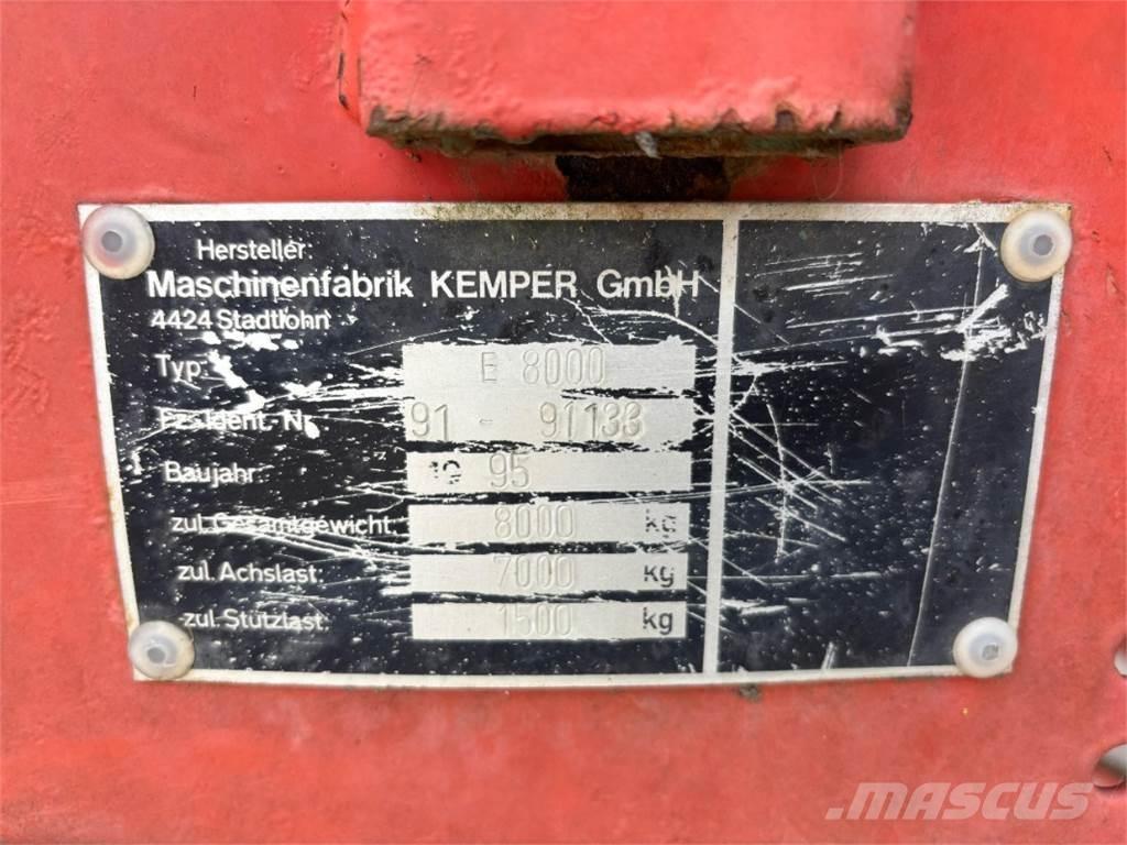 Kemper E 8000 Epandeur de fumier