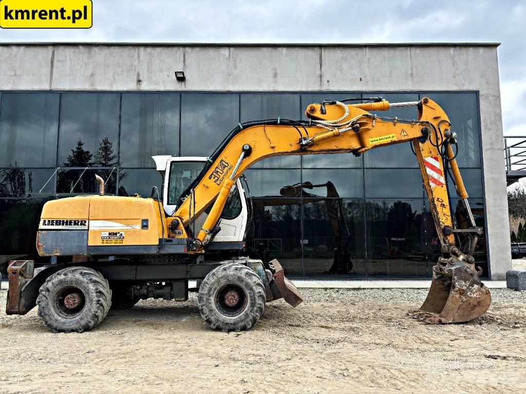Liebherr A 314 Pelle sur pneus