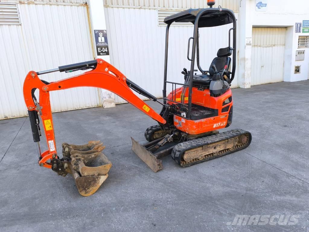 Kubota U 17-3 Mini pelle < 7t