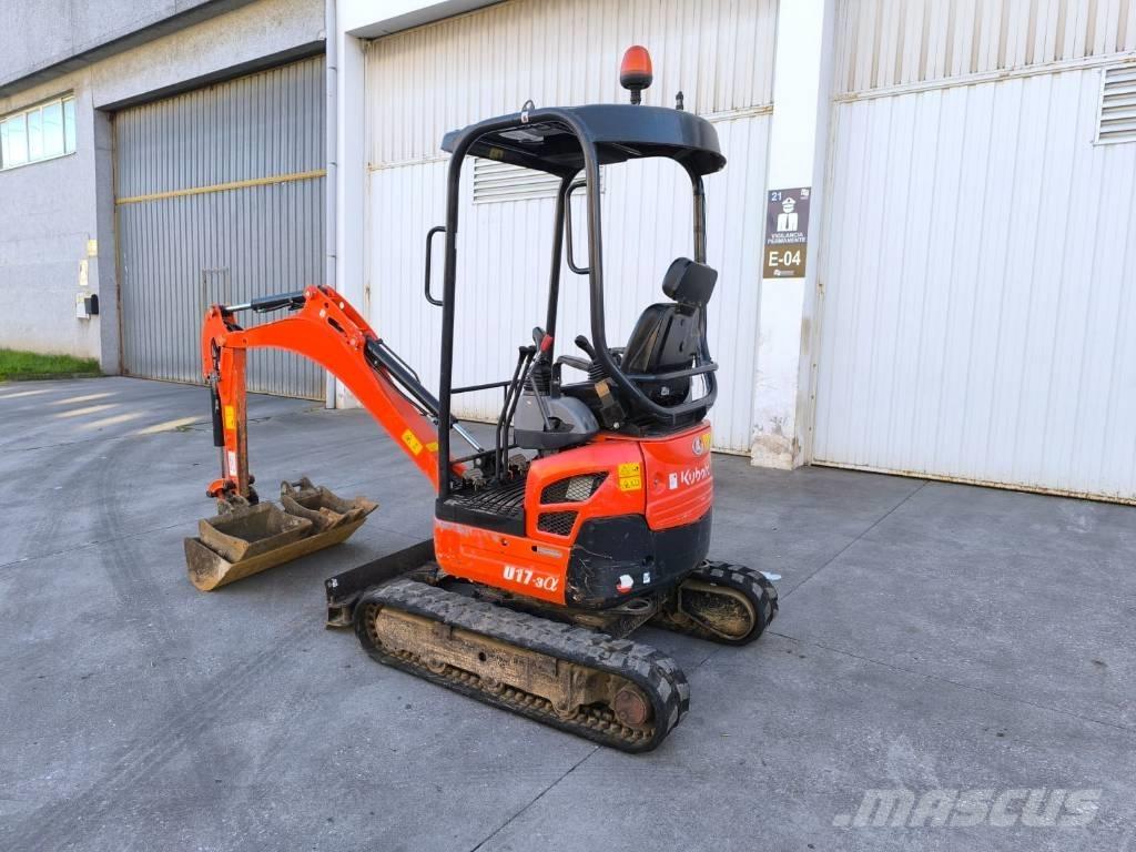 Kubota U 17-3 Mini pelle < 7t