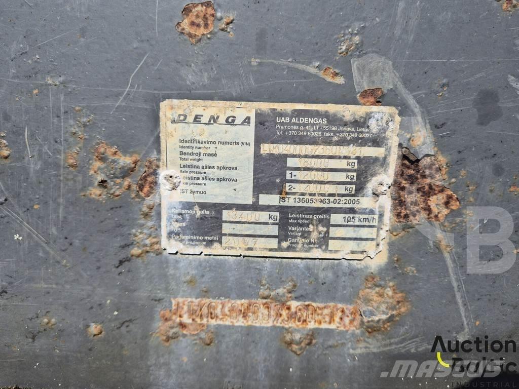Denga  Semi remorque à rideaux coulissants (PLSC)