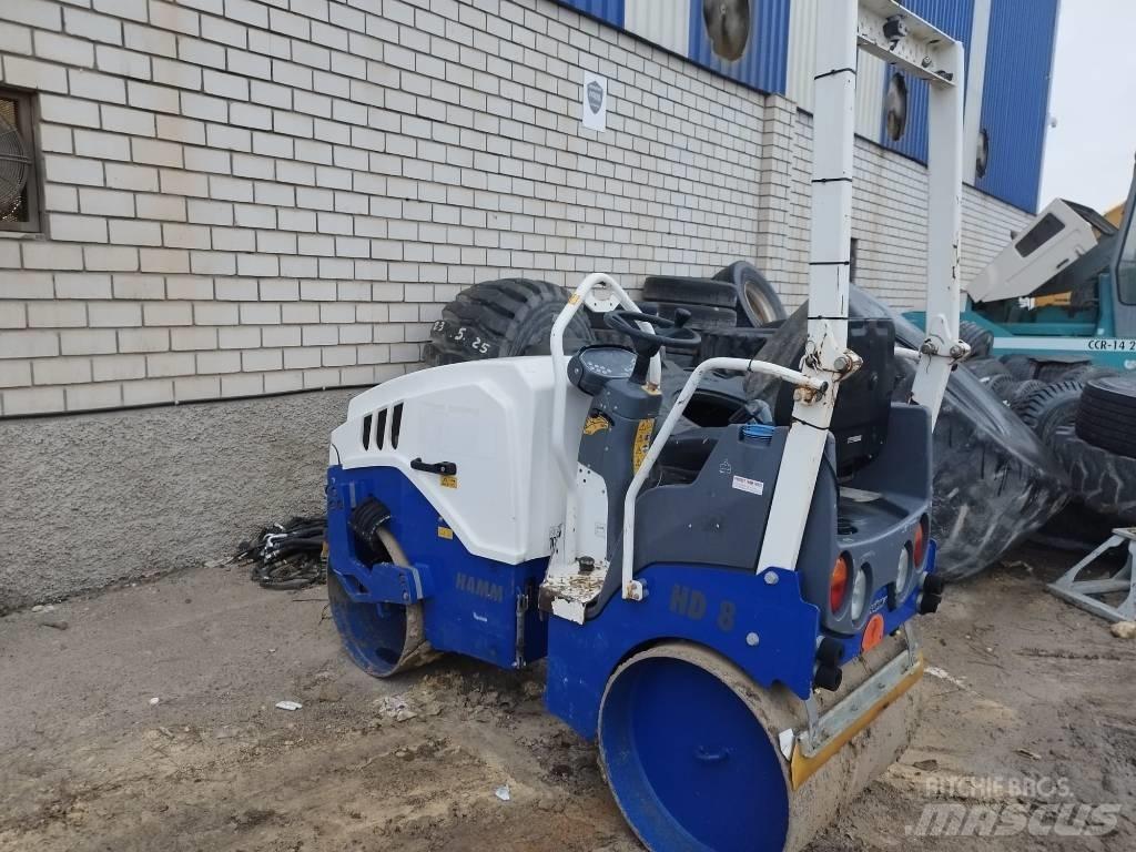 Hamm HD 8 VV Rouleaux tandem