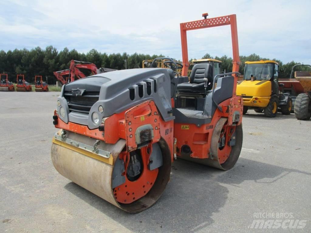 Hamm HD 14 VV Rouleaux tandem