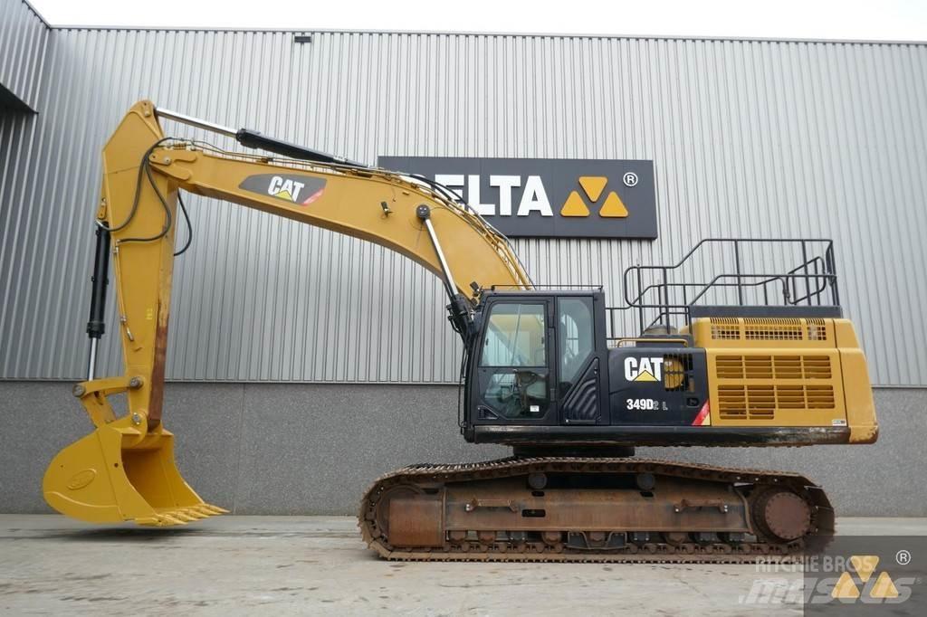 CAT 349D2L Pelle sur chenilles
