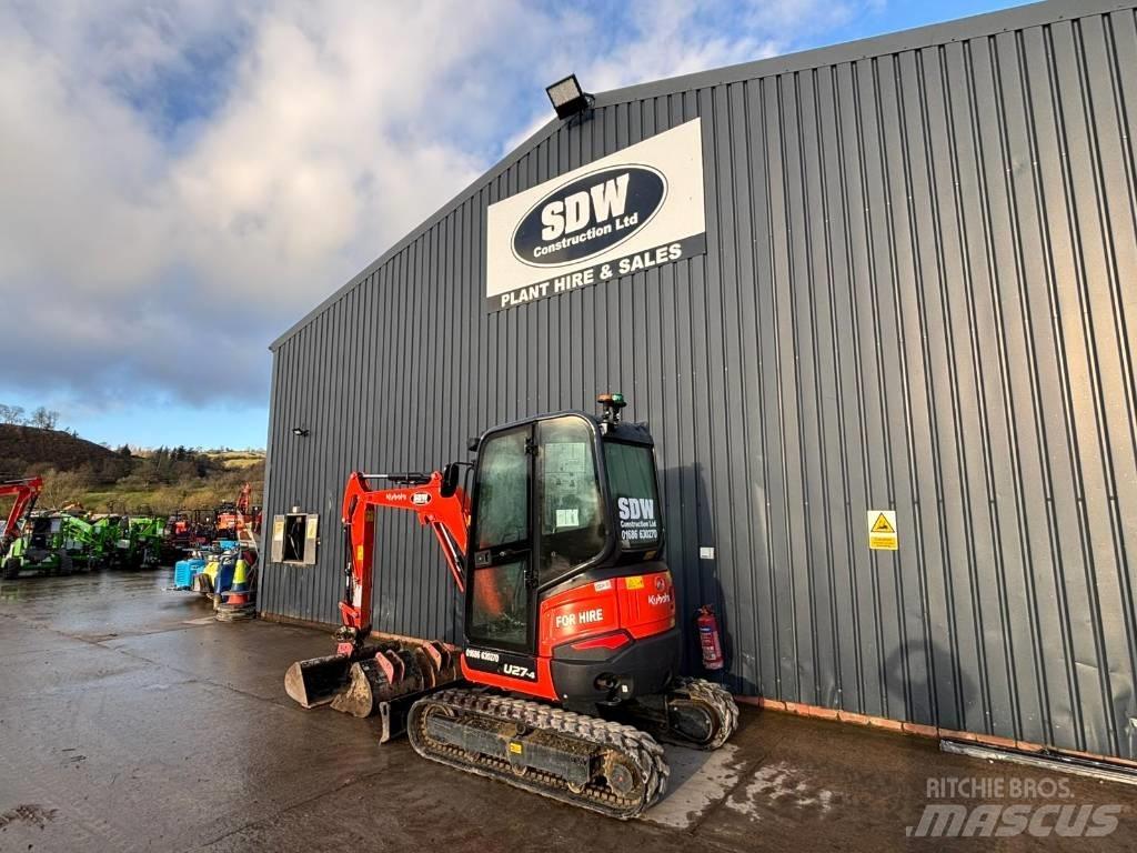 Kubota U 27-4 Mini pelle < 7t