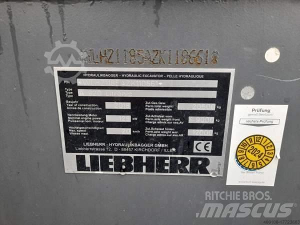 Liebherr A 920 Pelle sur pneus