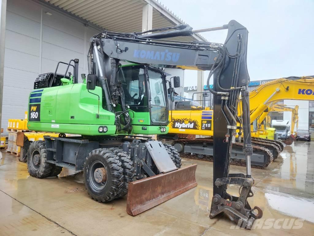 Komatsu PW 160-11 Pelle sur pneus