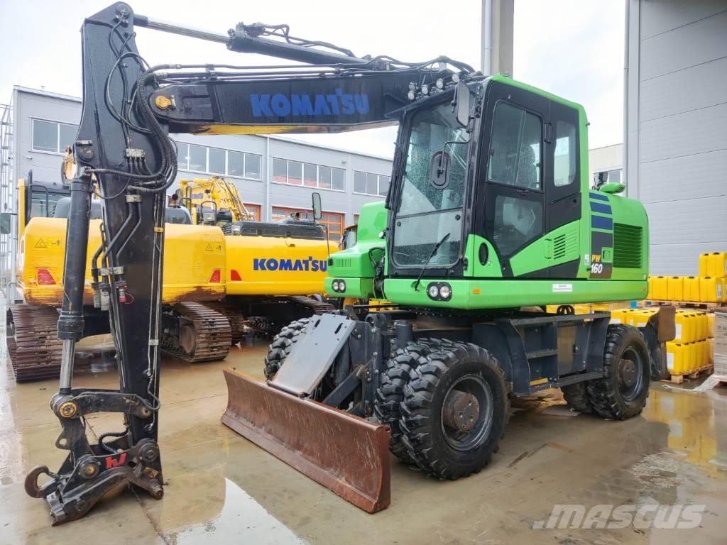 Komatsu PW 160-11 Pelle sur pneus