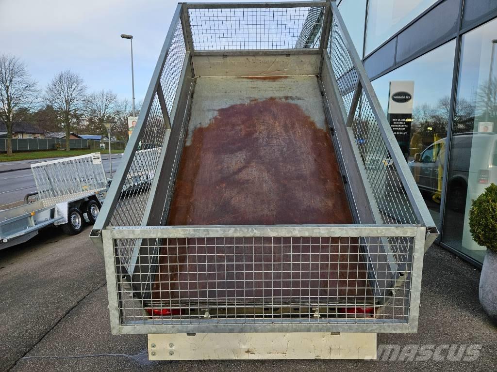 Saris bagtipper Remorque benne