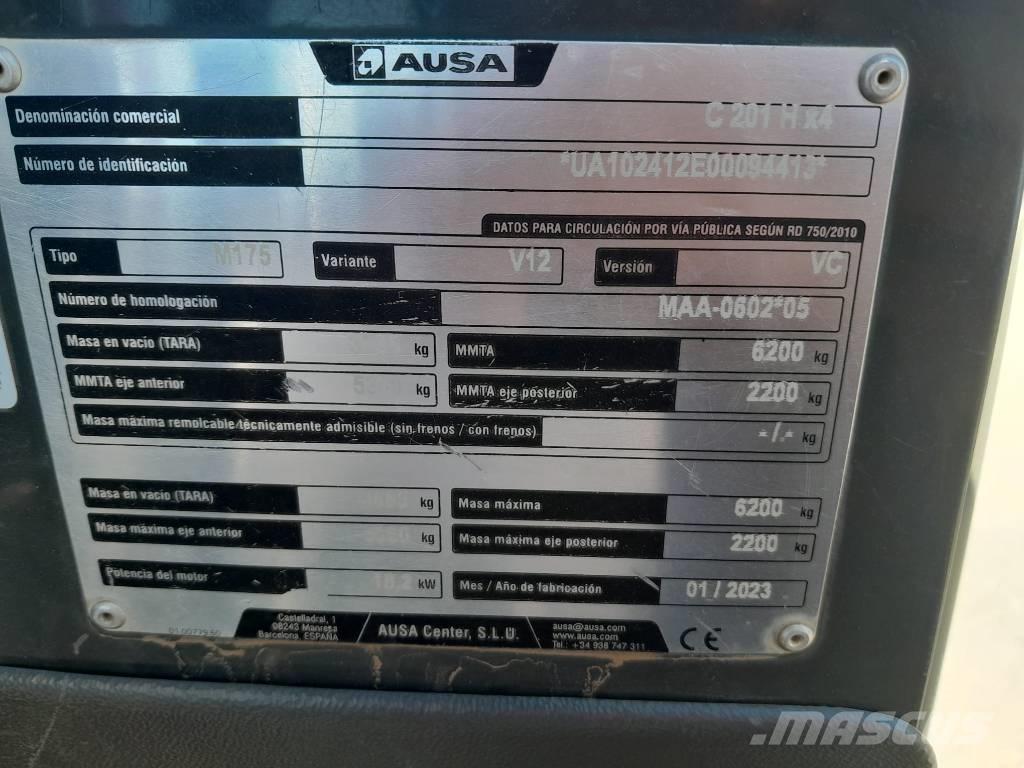 Ausa C 201 HX 4 Chariots diesel