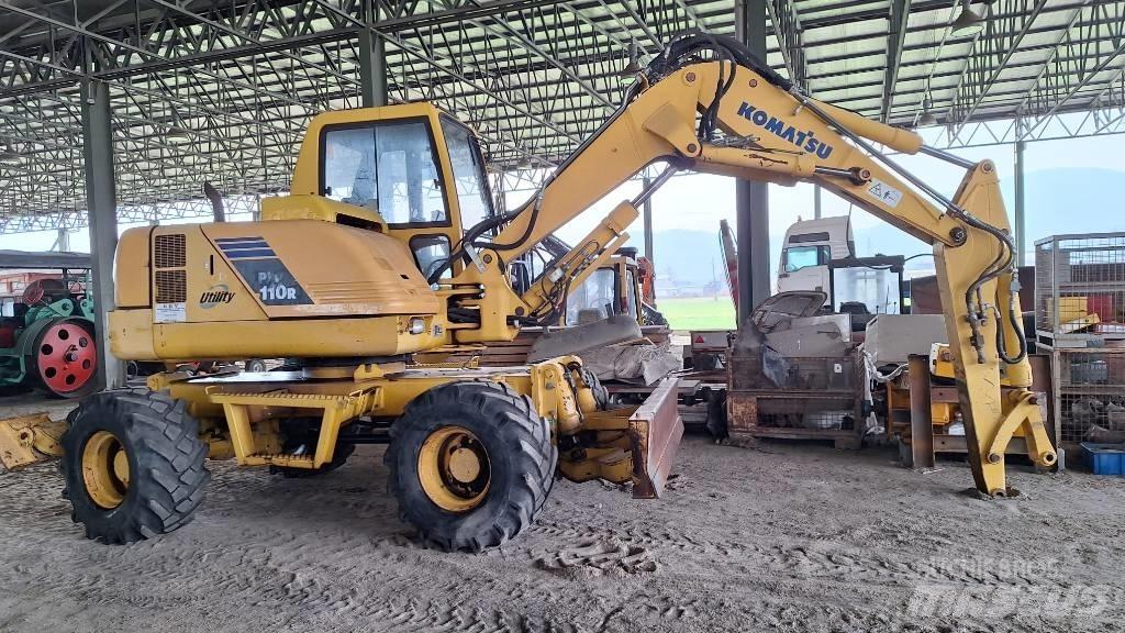 Komatsu PW 110 Pelle sur pneus