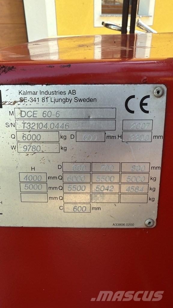 Kalmar DCE 60-6 Chariots diesel