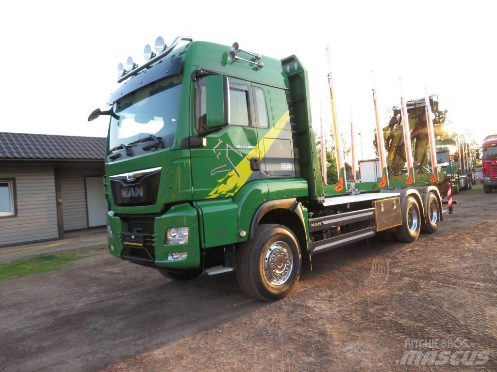 MAN 33.480 Camion grumier