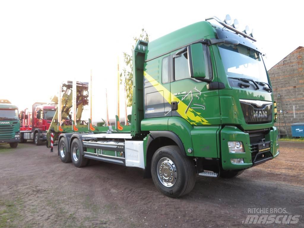 MAN 33.480 Camion grumier