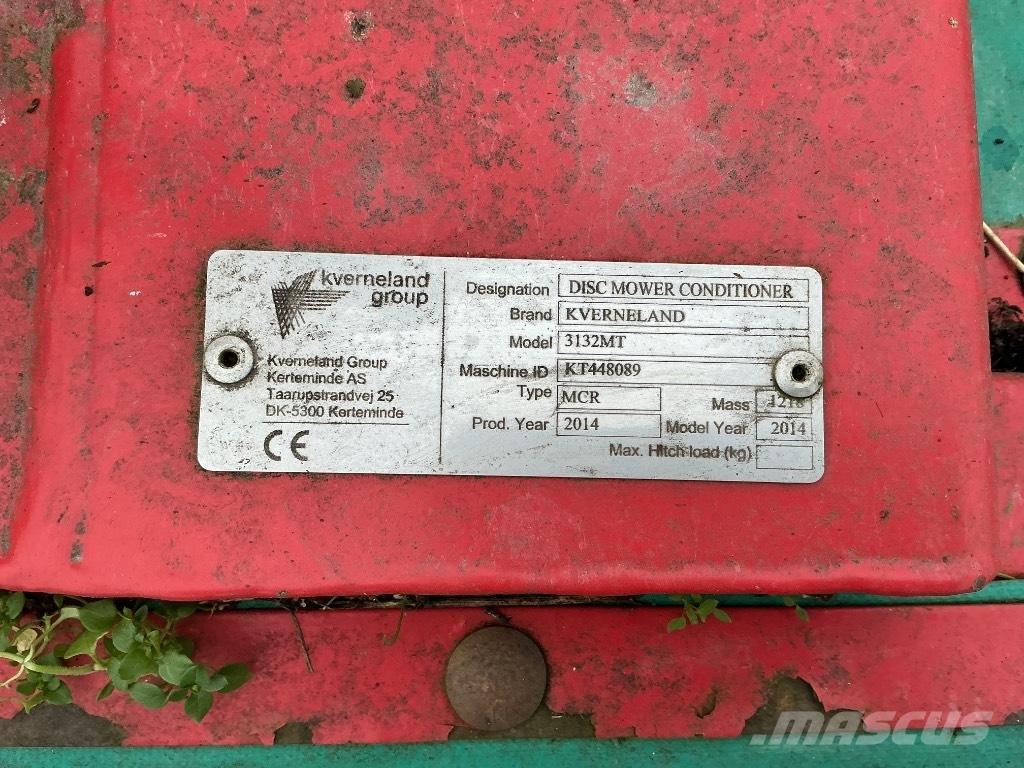 Kverneland 3132 MT Faucheuse-conditionneuse