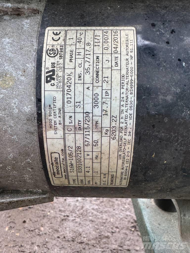  Mecc Alte 4KVA Générateurs essence