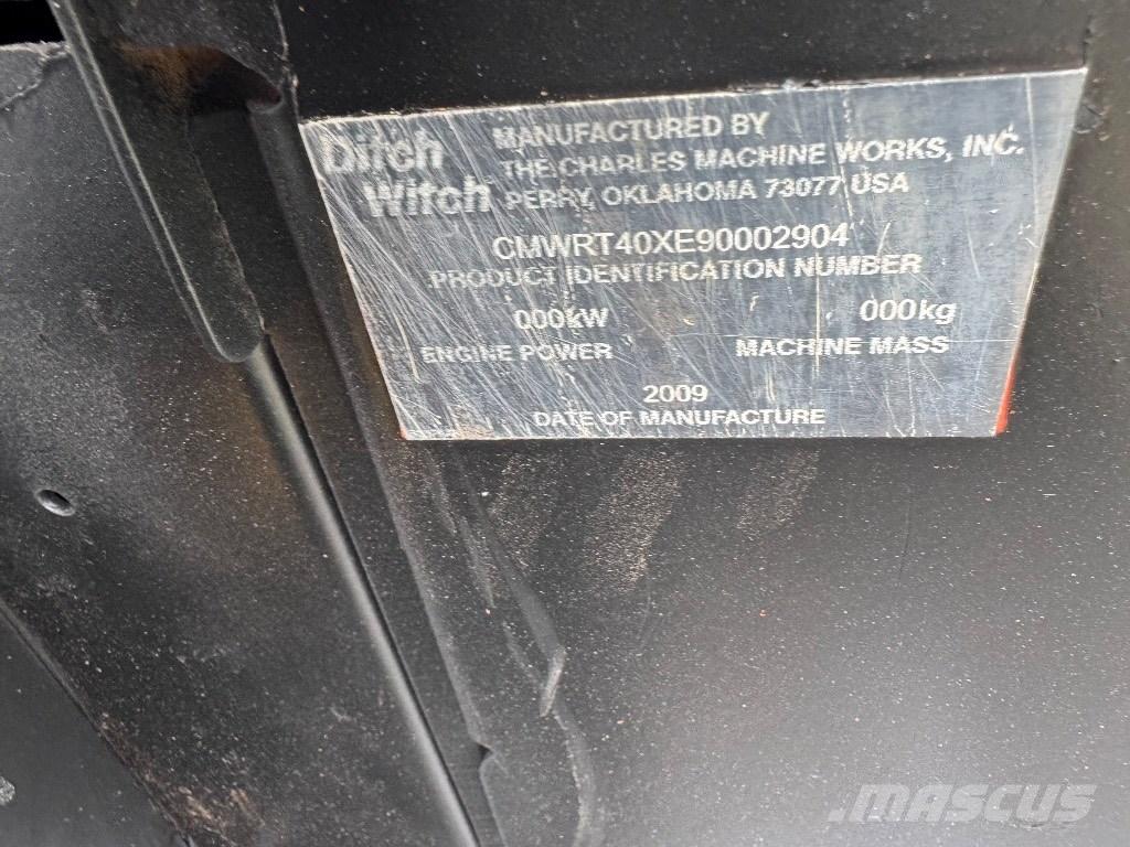 Ditch Witch RT 40 Trancheuse