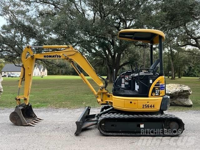 Komatsu PC27MR-2 Mini pelle < 7t