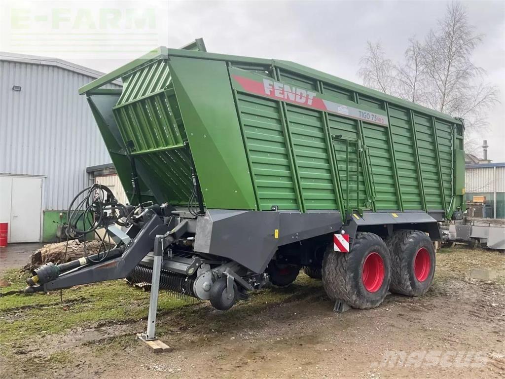 Fendt tigo 75 vr Autres semi remorques