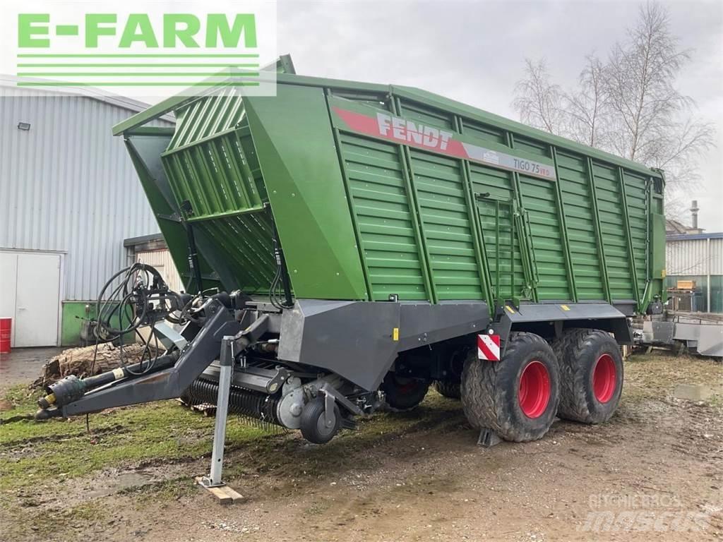 Fendt tigo 75 vr Autres semi remorques