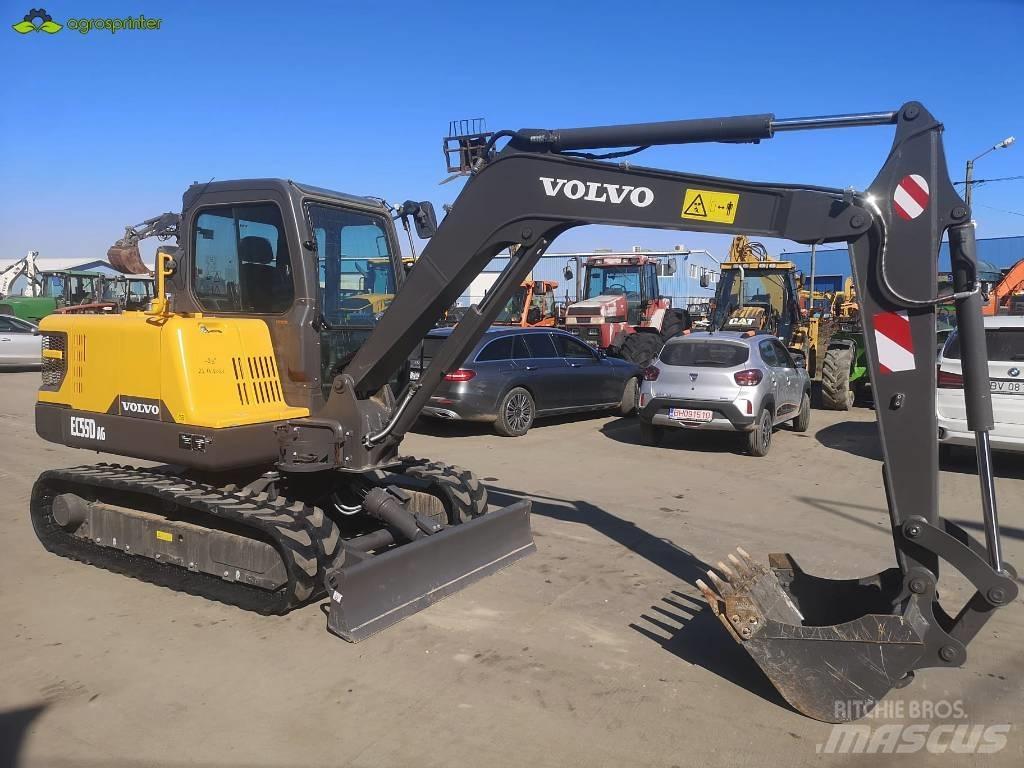Volvo EC 55 D AG Mini pelle < 7t