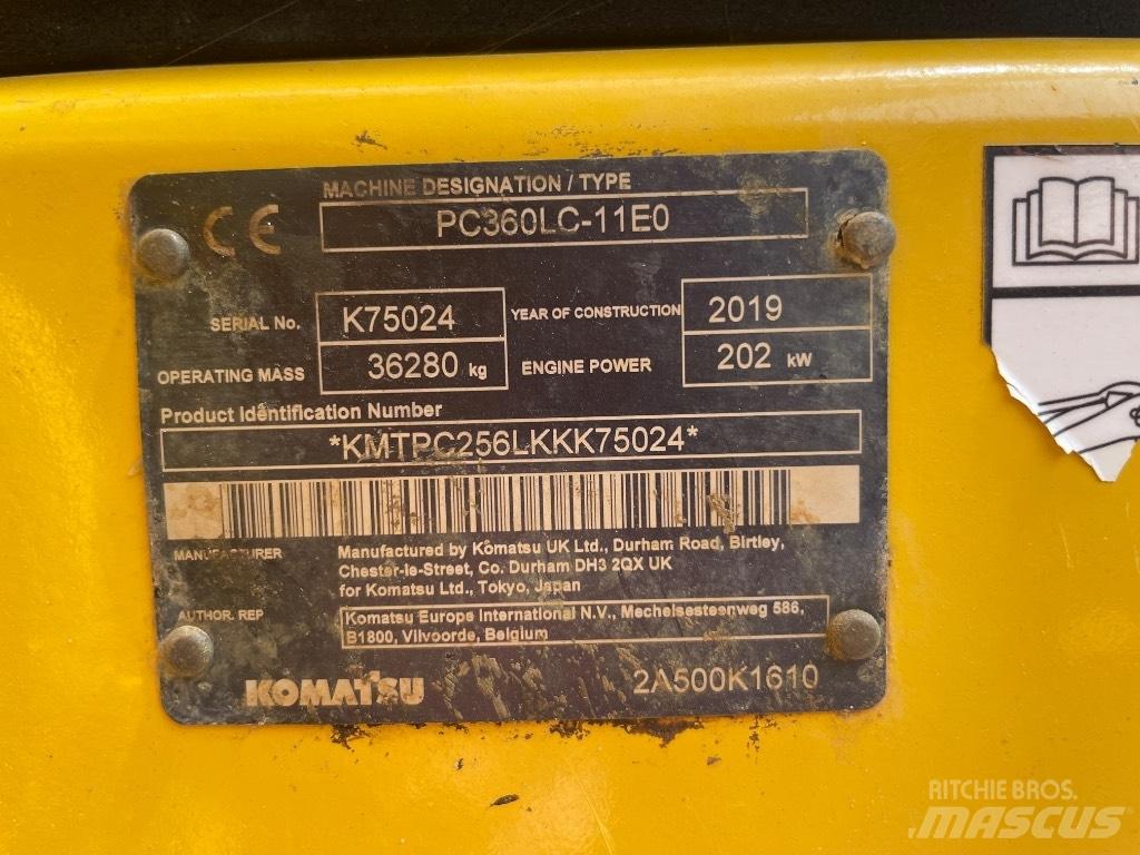 Komatsu PC 360 LC-11 Pelle sur chenilles
