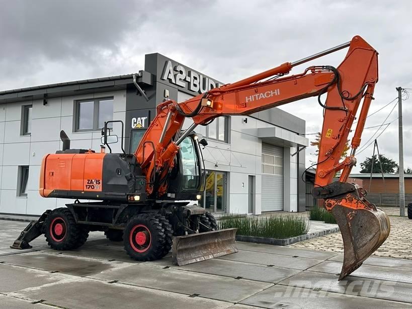 Hitachi ZX 170 W-5 B Pelle sur pneus