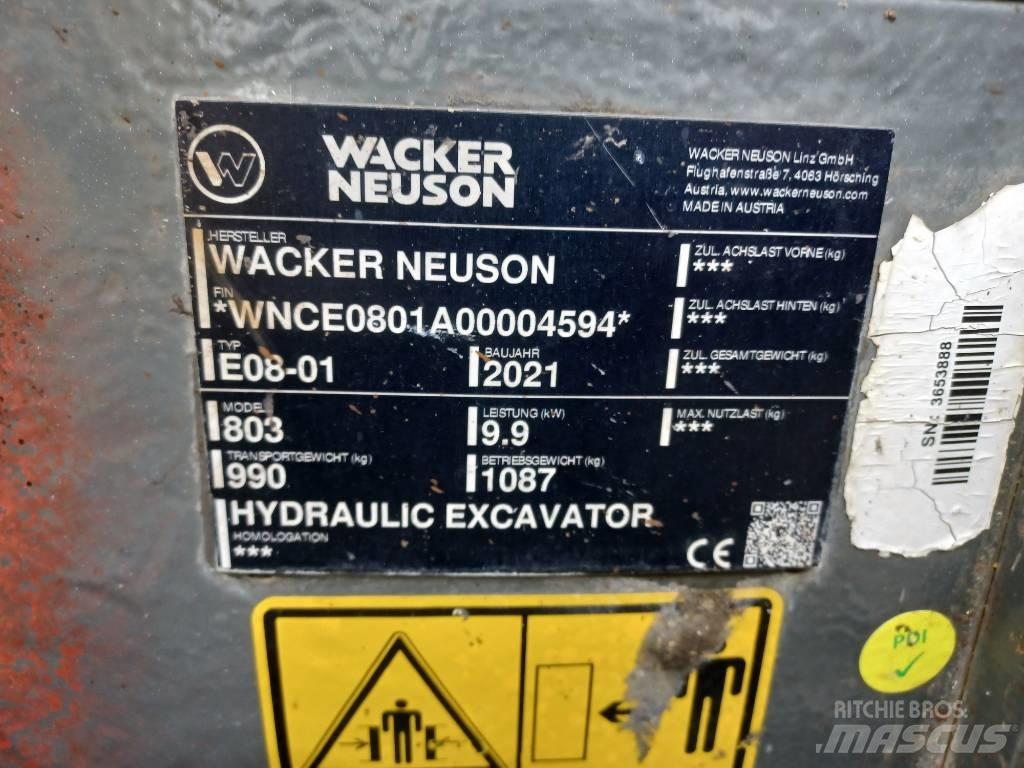 Wacker Neuson 803 Pelle sur chenilles