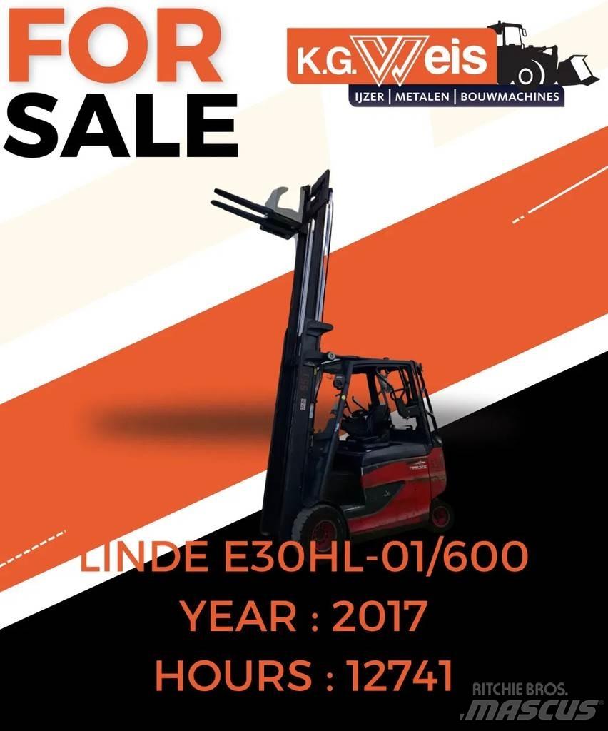 Linde E30HL01-600 Chariots élévateurs électriques