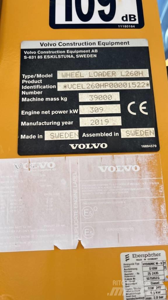 Volvo L260H Chargeuse sur pneus